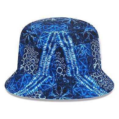Men's New Era Royal New York Giants Shibori Bucket Hat