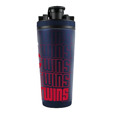 WinCraft Minnesota Twins 26oz. 4D Stainless Steel Ice Shaker Bottle