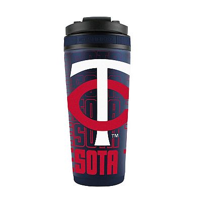 WinCraft Minnesota Twins 26oz. 4D Stainless Steel Ice Shaker Bottle