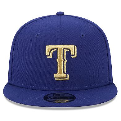 Men's New Era  Royal Texas Rangers 2024 Gold Collection 9FIFTY Snapback Hat