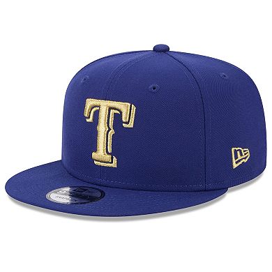 Men's New Era  Royal Texas Rangers 2024 Gold Collection 9FIFTY Snapback Hat