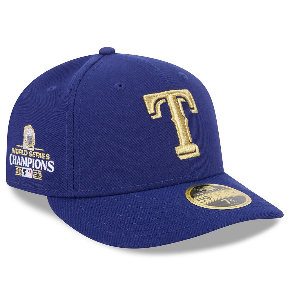 Men's New Era Royal Texas Rangers 2024 Gold Collection Low Profile ...