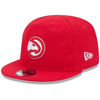 Newborn & Infant New Era Red Atlanta Hawks My First 9FIFTY Evergreen Adjustable Hat