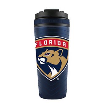 WinCraft Florida Panthers 26oz. 4D Stainless Steel Ice Shaker Bottle