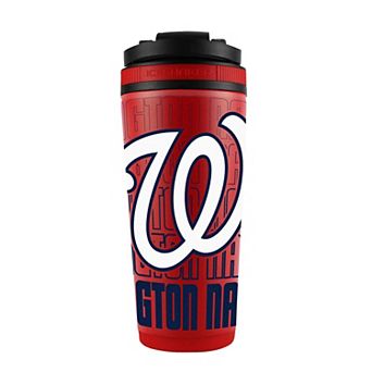WinCraft Washington Nationals 26oz. 4D Stainless Steel Ice Shaker Bottle