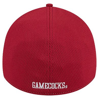 Men's New Era Heather Gray/Garnet South Carolina Gamecocks Two-Tone 39THIRTY Flex Hat