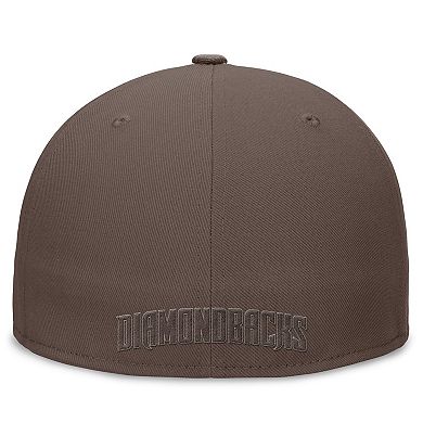 Men's Nike Brown Arizona Diamondbacks Statement Ironstone Performance True Fitted Hat