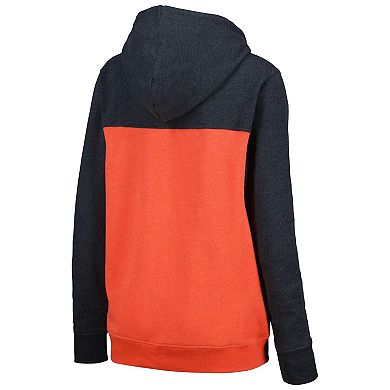 Women's New Era Black San Francisco Giants Color Block Full-Zip Hoodie Jacket