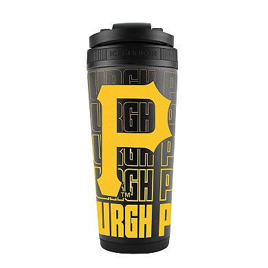 WinCraft Pittsburgh Pirates 26oz. 4D Stainless Steel Ice Shaker Bottle