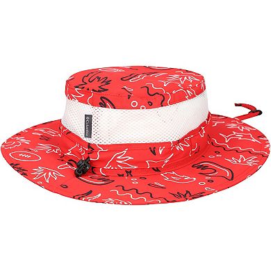 Unisex Columbia Red Georgia Bulldogs Bora Bora Printed Booney Hat