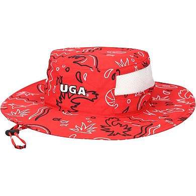 Unisex Columbia Red Georgia Bulldogs Bora Bora Printed Booney Hat