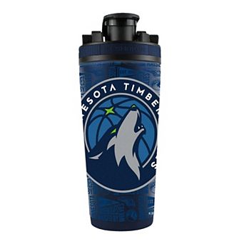 WinCraft Minnesota Timberwolves 26oz. 4D Stainless Steel Ice Shaker Bottle