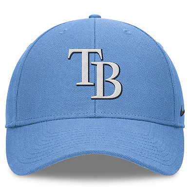 Men's Nike Light Blue Tampa Bay Rays Evergreen Club Performance Adjustable Hat