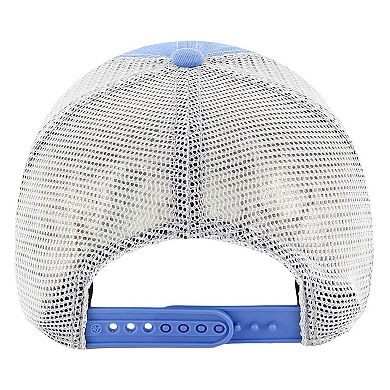 Men's '47 Blue/Natural Detroit Lions Trawler Clean Up Trucker Adjustable Hat