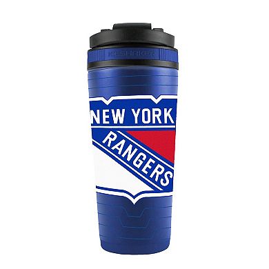 WinCraft New York Rangers 26oz. 4D Stainless Steel Ice Shaker Bottle