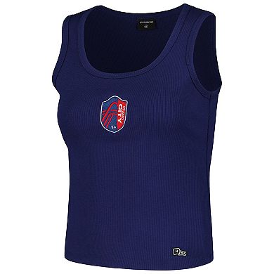 Women's Hype and Vice Navy St. Louis City SC Scoop Neck MVP Tank Top