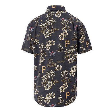 Men's Reyn Spooner Black Pittsburgh Pirates Kekai Button-Down Shirt