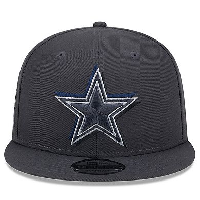 Men's New Era  Graphite Dallas Cowboys 2024 NFL Draft 9FIFTY Snapback Hat
