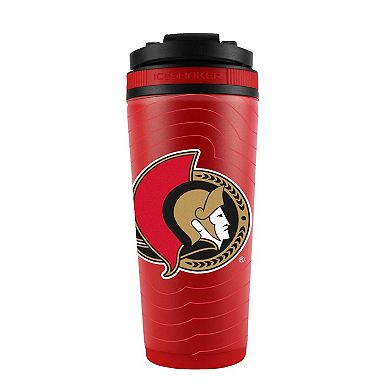 WinCraft Ottawa Senators 26oz. 4D Stainless Steel Ice Shaker Bottle