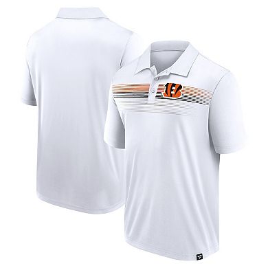 Men's Fanatics White Cincinnati Bengals Big & Tall Sublimated Polo