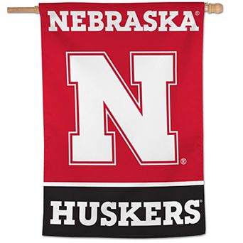 WinCraft Nebraska Huskers 28" x 40" Primary Logo Single-Sided Vertical Banner