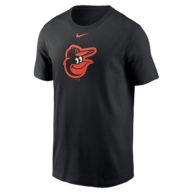 Men's Nike Black Baltimore Orioles Fuse Logo T-Shirt