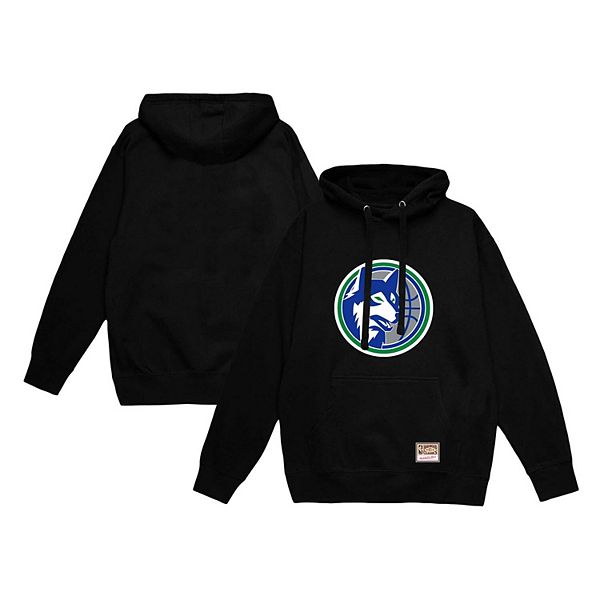 Men's Mitchell & Ness Black Minnesota Timberwolves Hardwood Classics ...