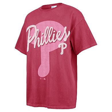 Women's '47 Pink Philadelphia Phillies Dopamine Tradition T-Shirt