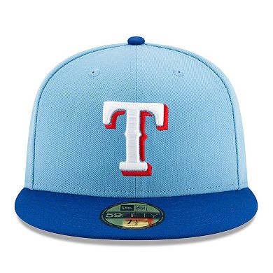Men's New Era Light Blue Texas Rangers 2024 All-Star Game 59FIFTY Fitted Hat