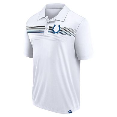 Men's Fanatics White Indianapolis Colts Big & Tall Sublimated Polo