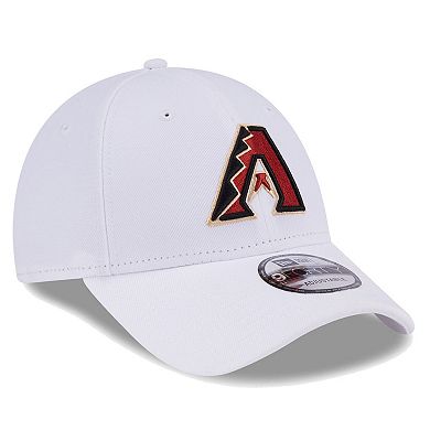 Men's New Era White Arizona Diamondbacks League II 9FORTY Adjustable Hat