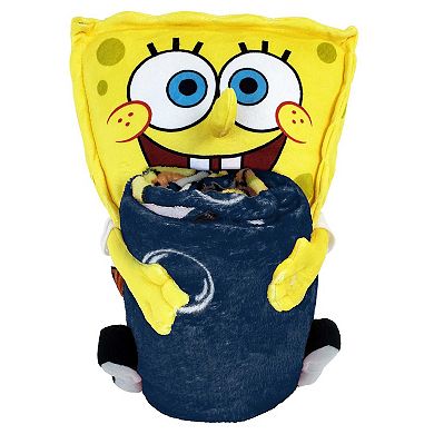 The Northwest Group Auburn Tigers Spongebob Squarepants Hugger Blanket