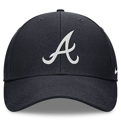 Men's Nike Navy Atlanta Braves Evergreen Club Performance Adjustable Hat