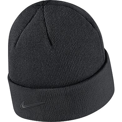 Men's Nike Black Georgia Bulldogs Tonal Cuffed Knit Hat
