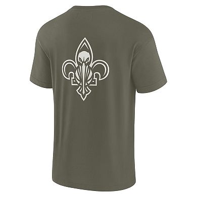 Unisex Fanatics Signature Olive New Orleans Pelicans Elements Super Soft Short Sleeve T-Shirt