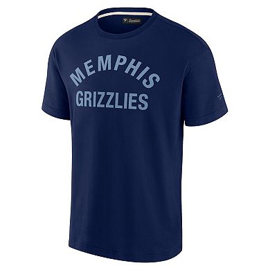 Unisex Fanatics Signature Navy Memphis Grizzlies Elements Super Soft Short Sleeve T-Shirt