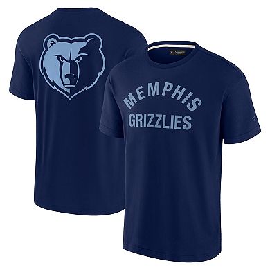 Unisex Fanatics Signature Navy Memphis Grizzlies Elements Super Soft Short Sleeve T-Shirt