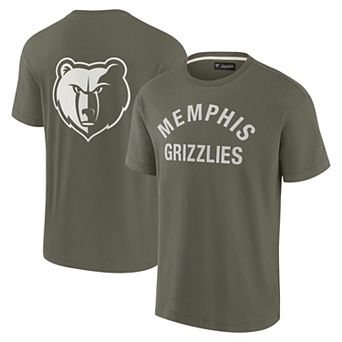 Unisex Fanatics Signature Olive Memphis Grizzlies Elements Super Soft Short Sleeve T-Shirt