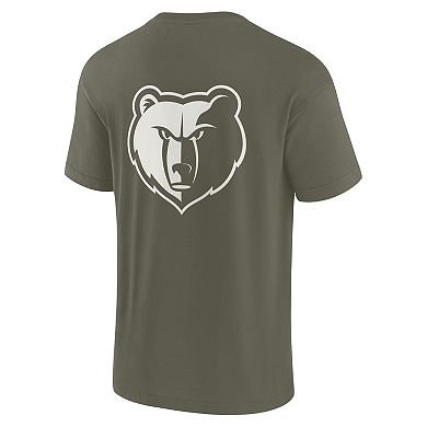 Unisex Fanatics Signature Olive Memphis Grizzlies Elements Super Soft Short Sleeve T-Shirt