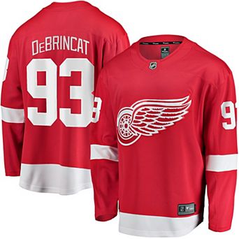 Men's Fanatics Alex DeBrincat Red Detroit Red Wings Home Breakaway Jersey