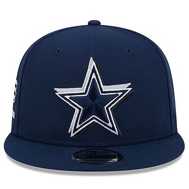 Men's New Era  Navy Dallas Cowboys 2024 NFL Draft 9FIFTY Snapback Hat