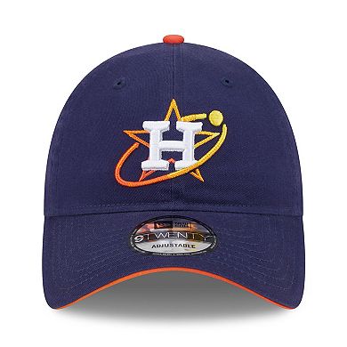 Men's New Era Navy Houston Astros City Connect Alternate 9TWENTY Adjustable Hat
