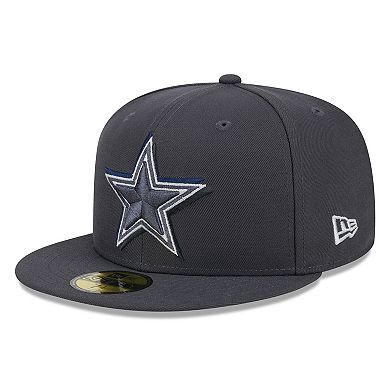 Men's New Era  Graphite Dallas Cowboys Official 2024 NFL Draft On Stage 59FIFTY Fitted Hat