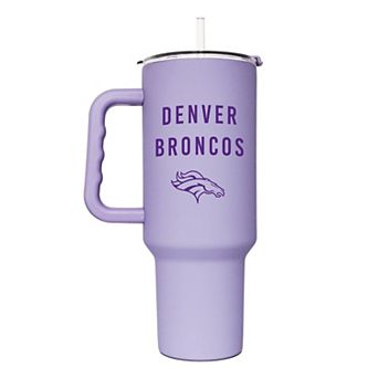 Denver Broncos 40oz. Lavender Soft Touch Tumbler