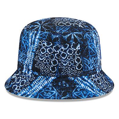 Men's New Era Royal Buffalo Bills Shibori Bucket Hat