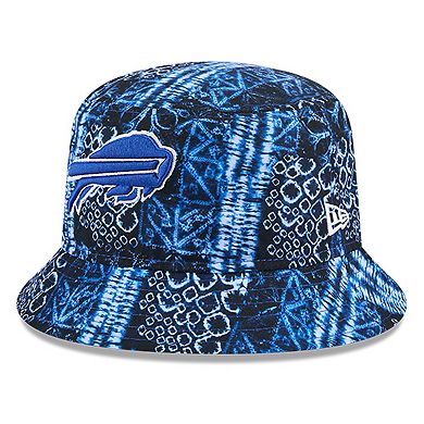 Men's New Era Royal Buffalo Bills Shibori Bucket Hat