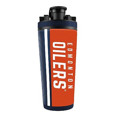 WinCraft Edmonton Oilers 26oz. 4D Stainless Steel Ice Shaker Bottle