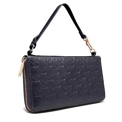 Lusso New York Yankees Rose Continental Wallet