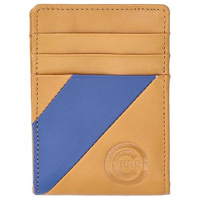 Lusso Chicago Cubs Olson Leather Cardholder