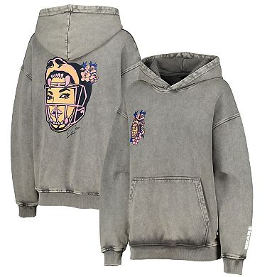 Women's The Wild Collective  Gray Chicago Bears x Ellen Ma 2024 Women's History Month Collection Pullover Hoodie
